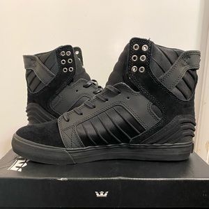 Supra Skytop Evo 1 Black Leather Suede